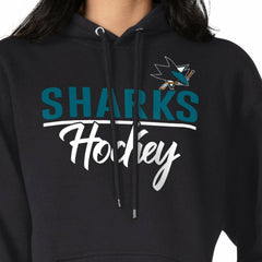 NHL San Jose Sharks G-III 4Her by Carl Banks Women's Team Sport Tri-Blend Fleece Hoodie