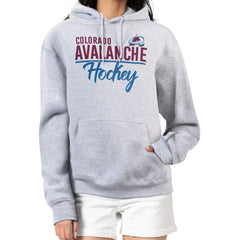 NHL Colorado Avalanche G-III 4Her by Carl Banks Women's Team Sport Tri-Blend Fleece Hoodie