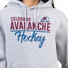 NHL Colorado Avalanche G-III 4Her by Carl Banks Women's Team Sport Tri-Blend Fleece Hoodie