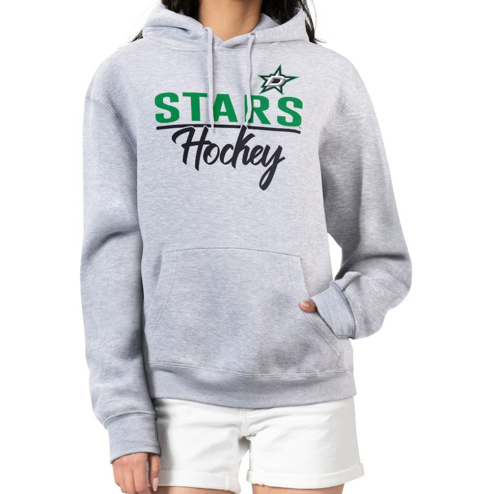 NHL Dallas Stars G-III 4Her by Carl Banks Women's Team Sport Tri-Blend Fleece Hoodie