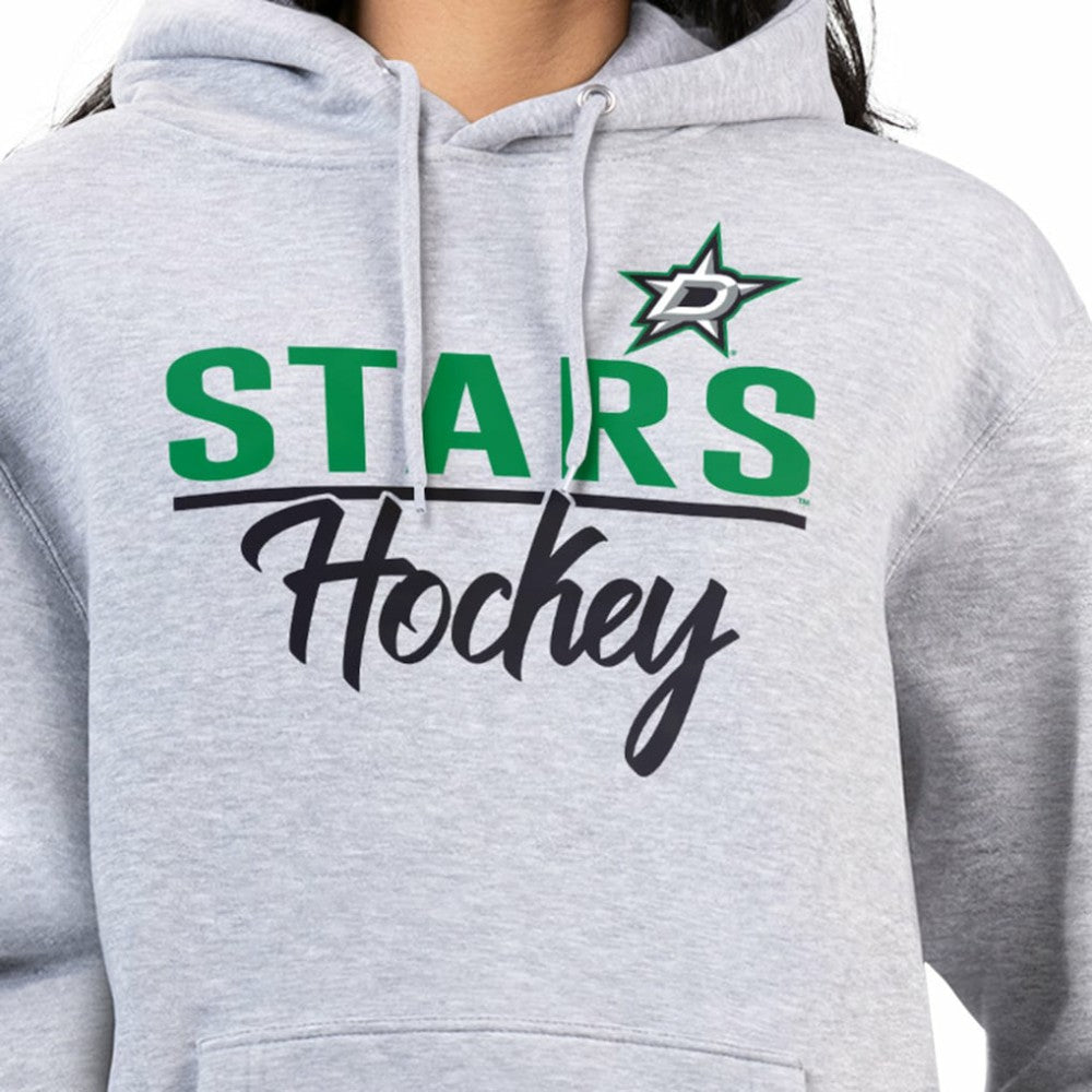 NHL Dallas Stars G-III 4Her by Carl Banks Women's Team Sport Tri-Blend Fleece Hoodie