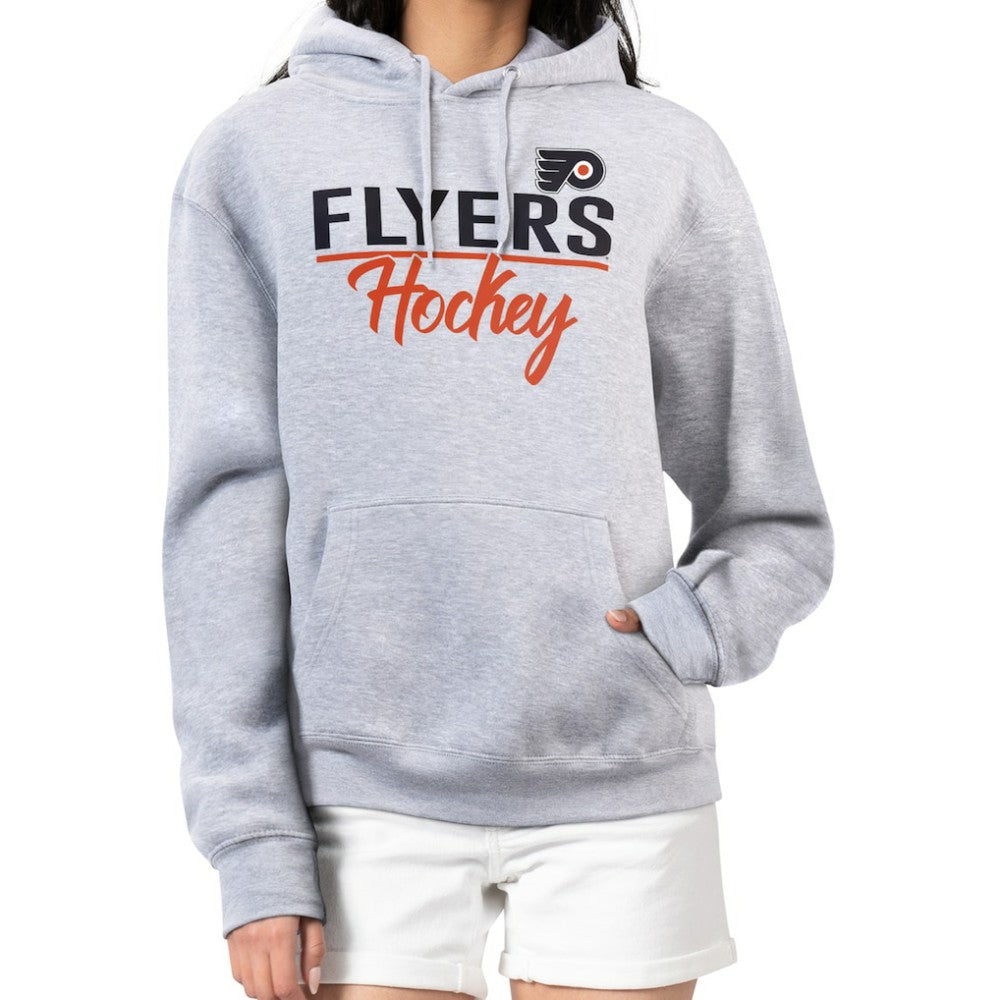 NHL Philadelphia Flyers G-III 4Her by Carl Banks Women's Team Sport Tri-Blend Fleece Hoodie