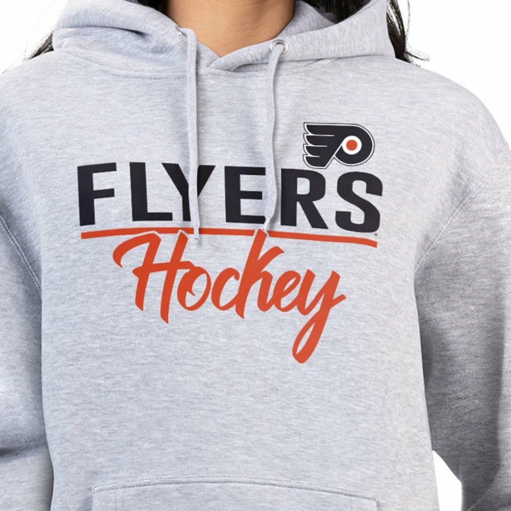 NHL Philadelphia Flyers G-III 4Her by Carl Banks Women's Team Sport Tri-Blend Fleece Hoodie