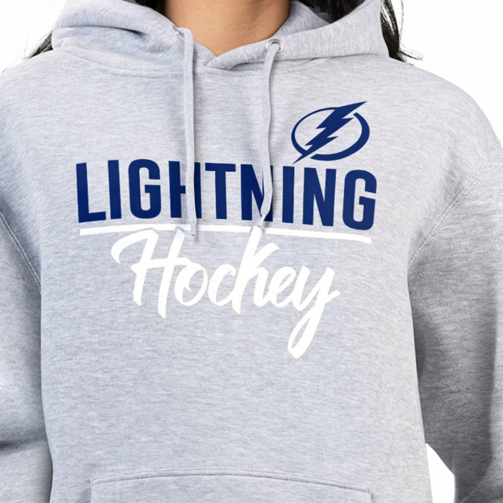 NHL Tampa Bay Lightning G-III 4Her by Carl Banks Women's Team Sport Tri-Blend Fleece Hoodie