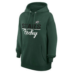 NHL Dallas Stars G-III 4Her by Carl Banks Women's Team Sport Tri-Blend Fleece Hoodie