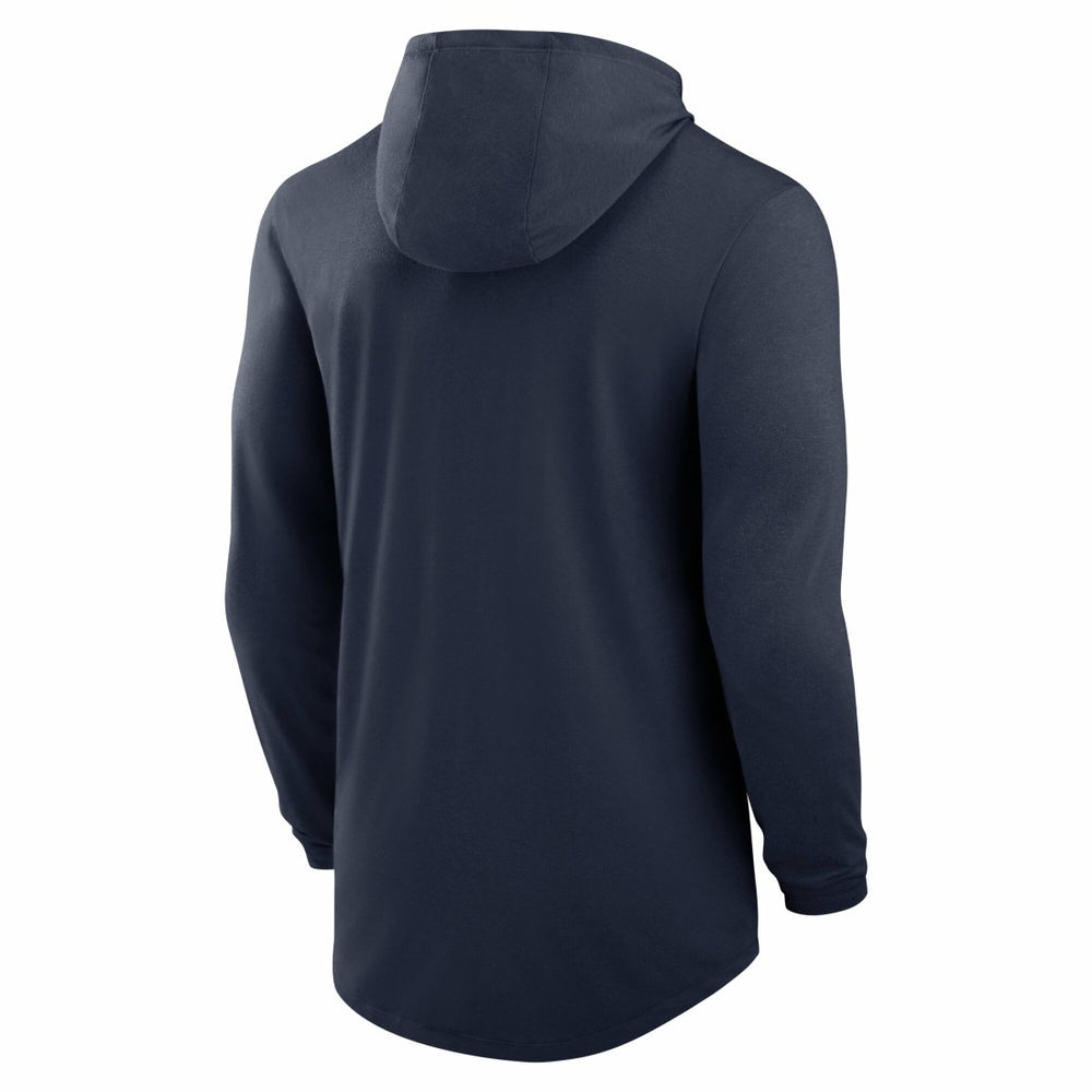 Blitz Tri-Blend Dri-FIT Long Sleeve Hoodie T-Shirt - Tennessee Titans Hoodies