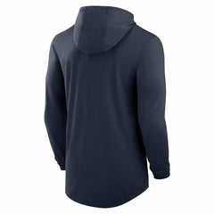 Blitz Tri-Blend Dri-FIT Long Sleeve Hoodie T-Shirt - Tennessee Titans Hoodies