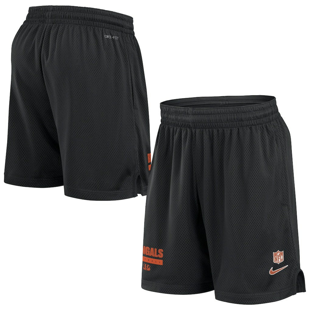 2024 Sideline Performance Mesh Shorts - Cincinnati Bengals Shorts