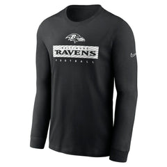Sideline Dri-FIT Long Sleeve T-Shirt - Baltimore Ravens T-shirts