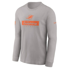 Sideline Dri-FIT Long Sleeve T-Shirt - Miami Dolphins T-shirts