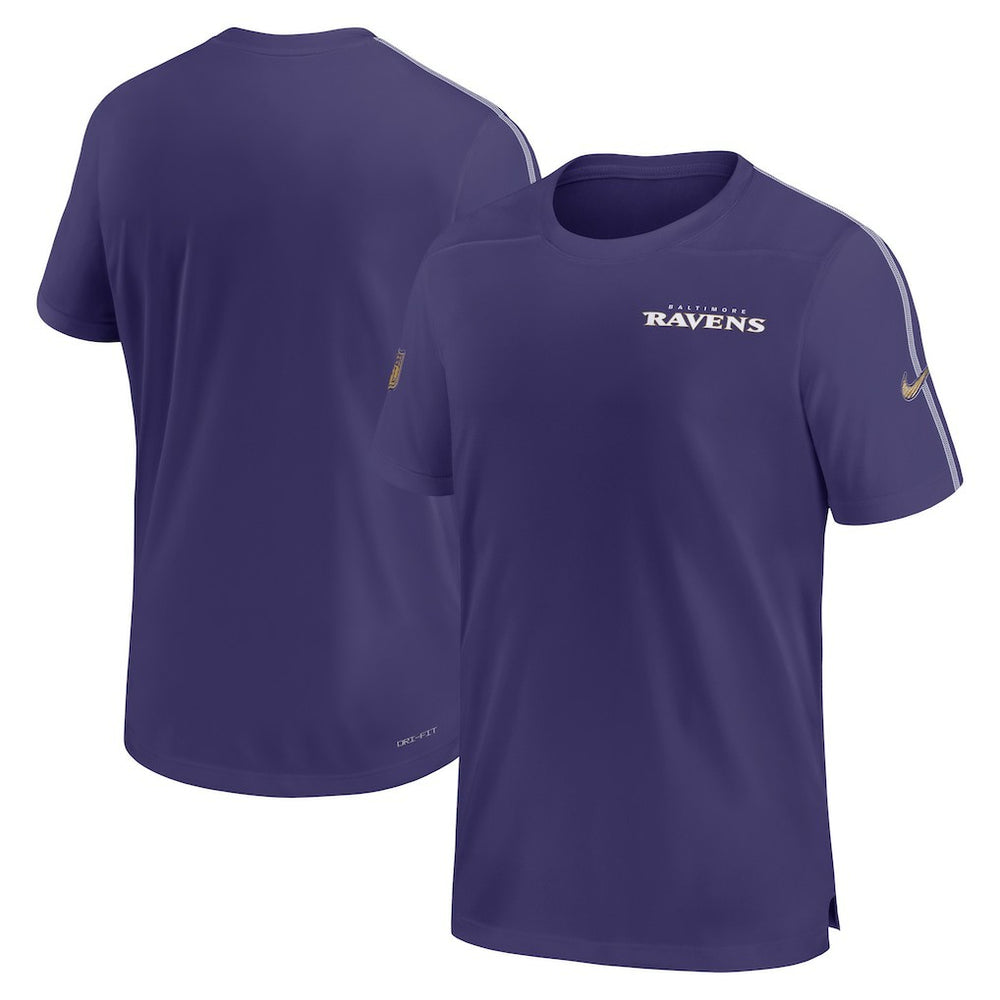 2024 Sideline Coach UV Performance T-Shirt - Baltimore Ravens T-shirts