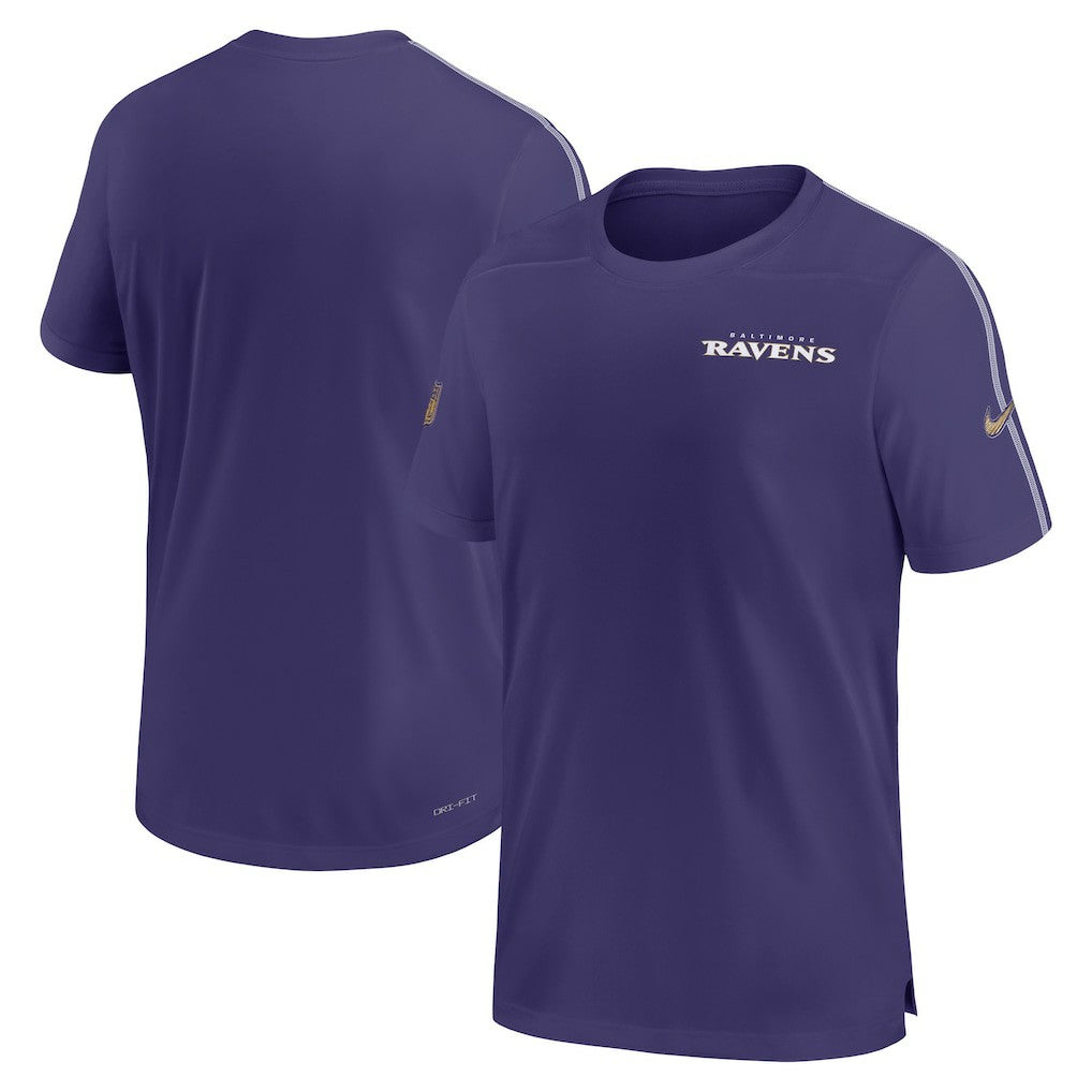 2024 Sideline Coach UV Performance T-Shirt - Baltimore Ravens T-shirts