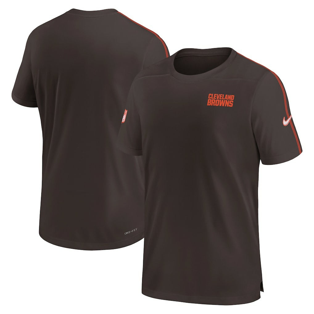 2024 Sideline Coach UV Performance T-Shirt - Cleveland Browns T-shirts