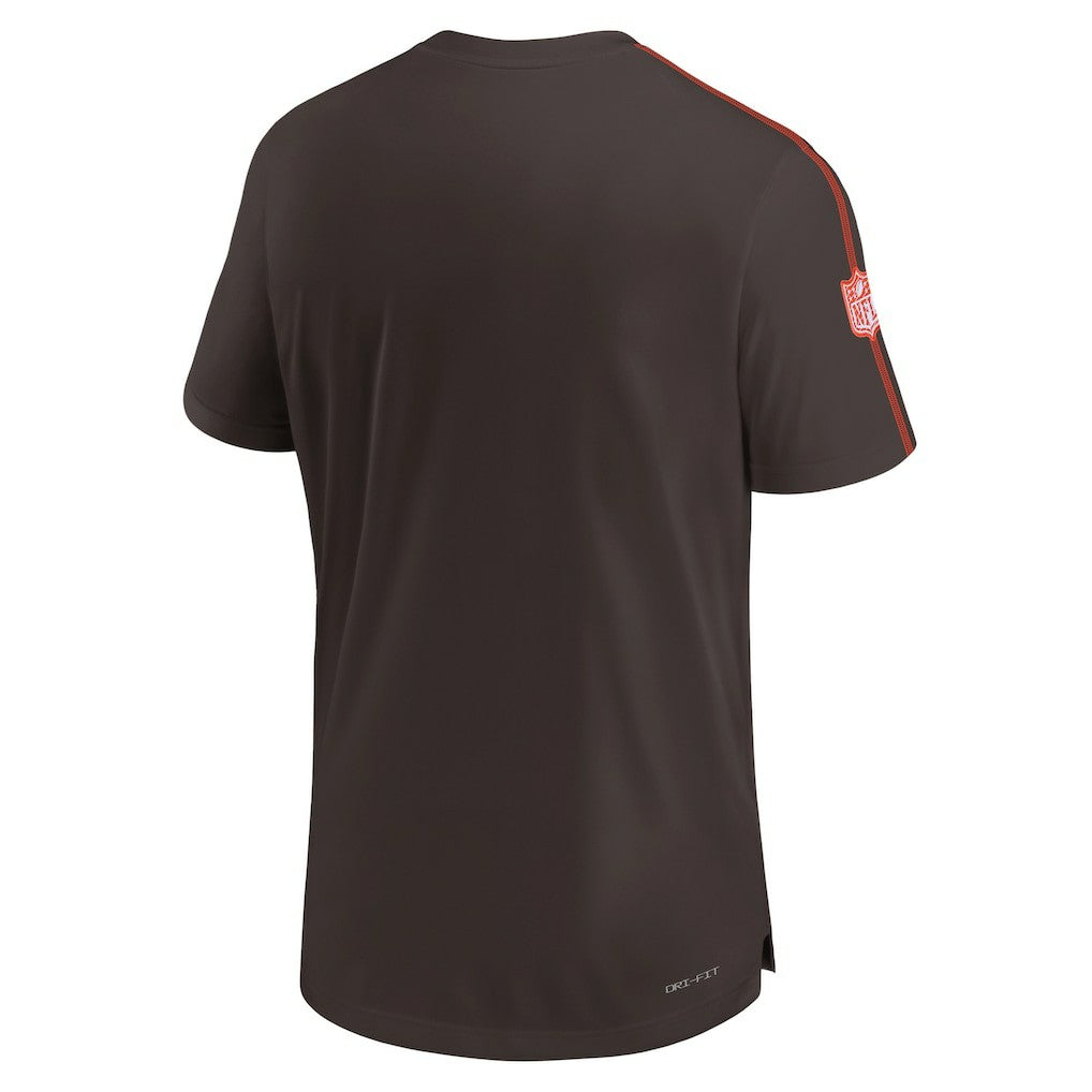 2024 Sideline Coach UV Performance T-Shirt - Cleveland Browns T-shirts