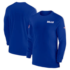 Sideline Coach UV Performance Long Sleeve T-Shirt - Buffalo Bills T-shirts