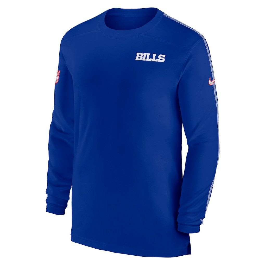 Sideline Coach UV Performance Long Sleeve T-Shirt - Buffalo Bills T-shirts
