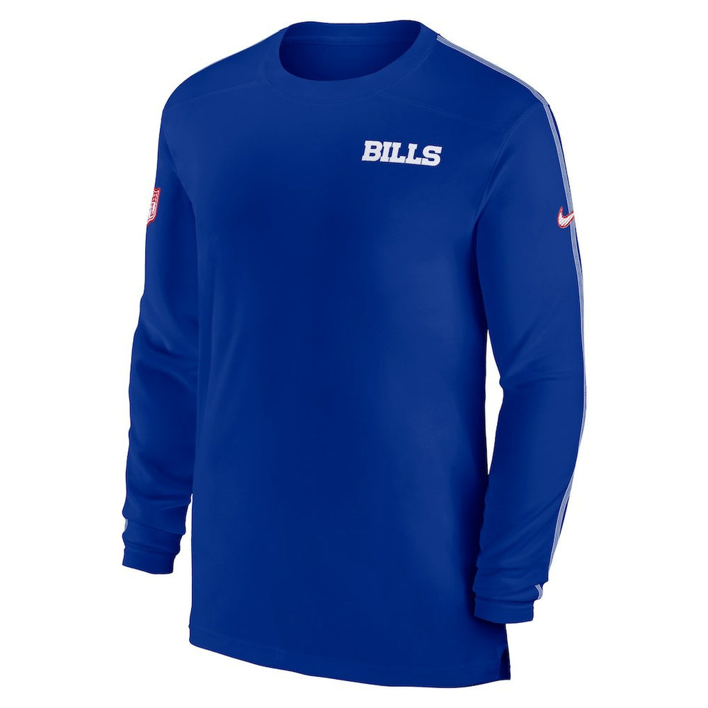 Sideline Coach UV Performance Long Sleeve T-Shirt - Buffalo Bills T-shirts