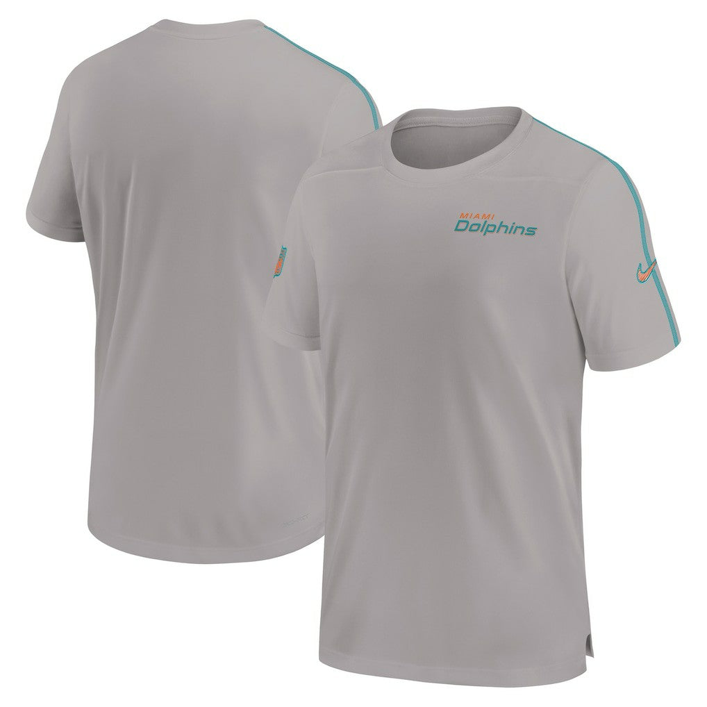 2024 Sideline Coach UV Performance T-Shirt - Miami Dolphins T-shirts