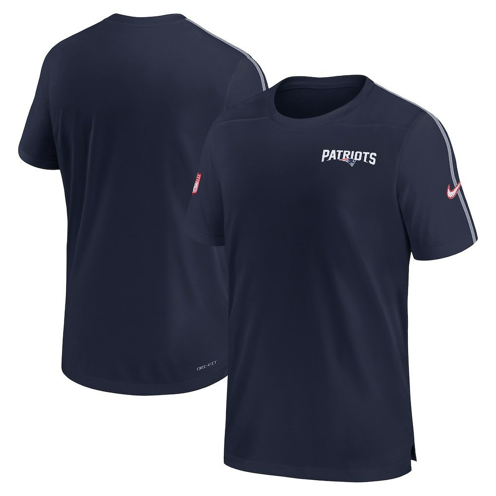 2024 Sideline Coach UV Performance T-Shirt - New England Patriots T-shirts