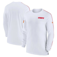 Sideline Coach UV Performance Long Sleeve T-Shirt - Kansas City Chiefs T-shirts