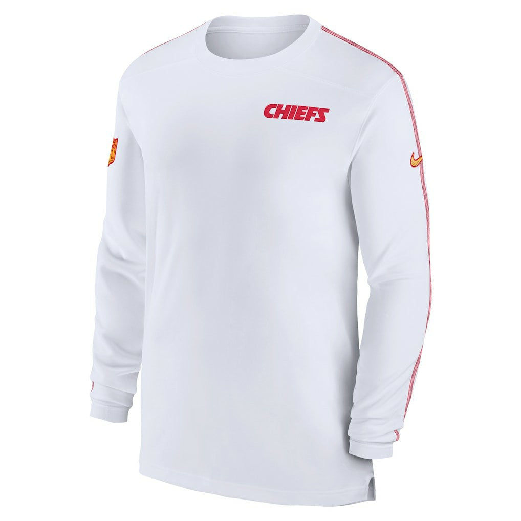 Sideline Coach UV Performance Long Sleeve T-Shirt - Kansas City Chiefs T-shirts