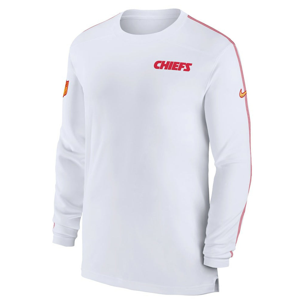 Sideline Coach UV Performance Long Sleeve T-Shirt - Kansas City Chiefs T-shirts
