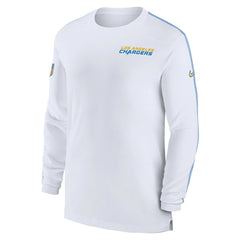 Sideline Coach UV Performance Long Sleeve T-Shirt - Los Angeles Chargers T-shirts