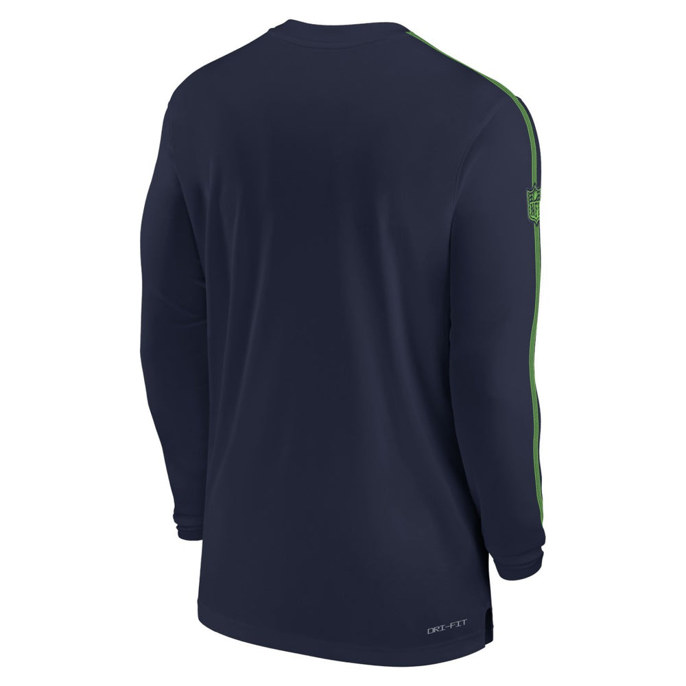 Sideline Coach UV Performance Long Sleeve T-Shirt - Seattle Seahawks T-shirts