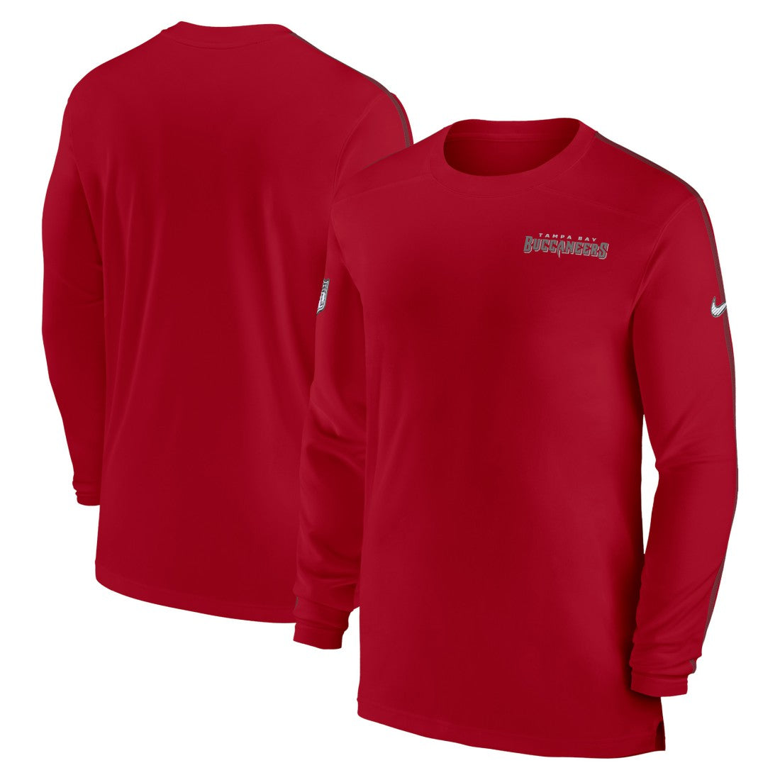 Sideline Coach UV Performance Long Sleeve T-Shirt - Tampa Bay Buccaneers T-shirts