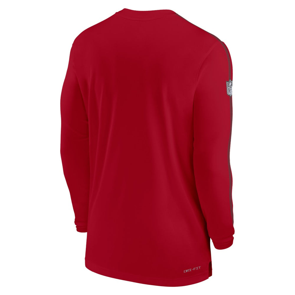 Sideline Coach UV Performance Long Sleeve T-Shirt - Tampa Bay Buccaneers T-shirts