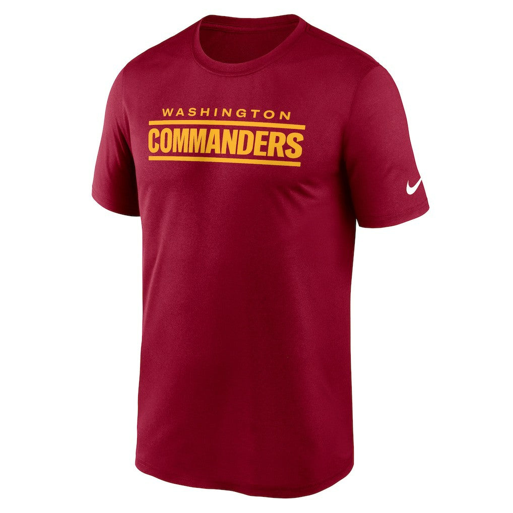 Primetime Legend Wordmark Performance T-Shirt - Washington Commanders T-shirts