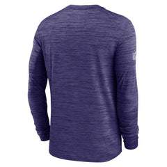 Sideline Velocity Dri-FIT Long Sleeve T-Shirt - Baltimore Ravens T-shirts