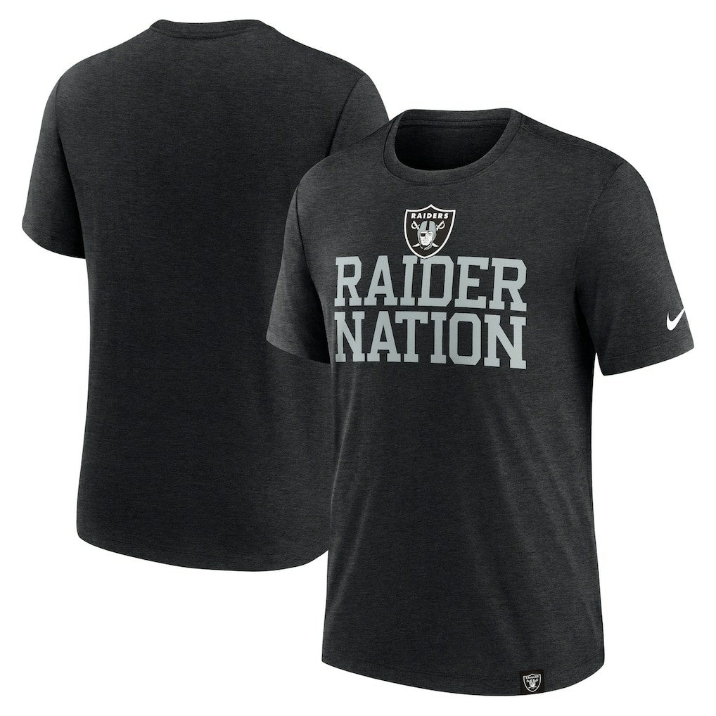 Blitz Tri-Blend T-Shirt - Las Vegas Raiders T-shirts
