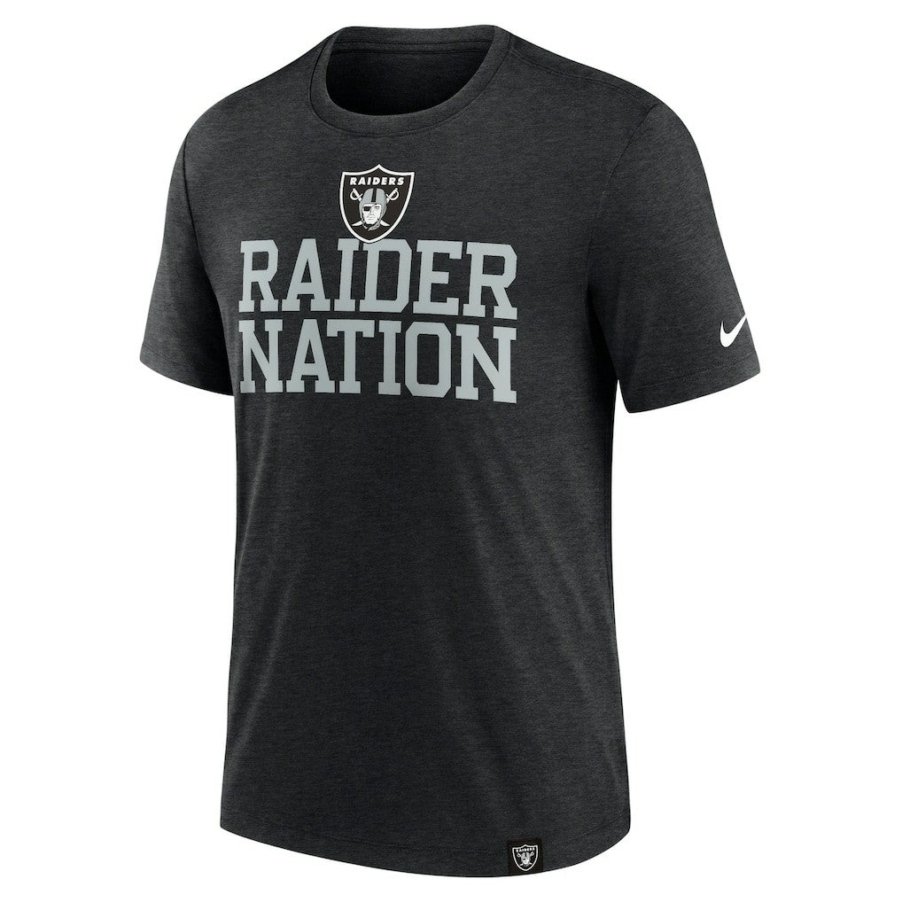 Blitz Tri-Blend T-Shirt - Las Vegas Raiders T-shirts