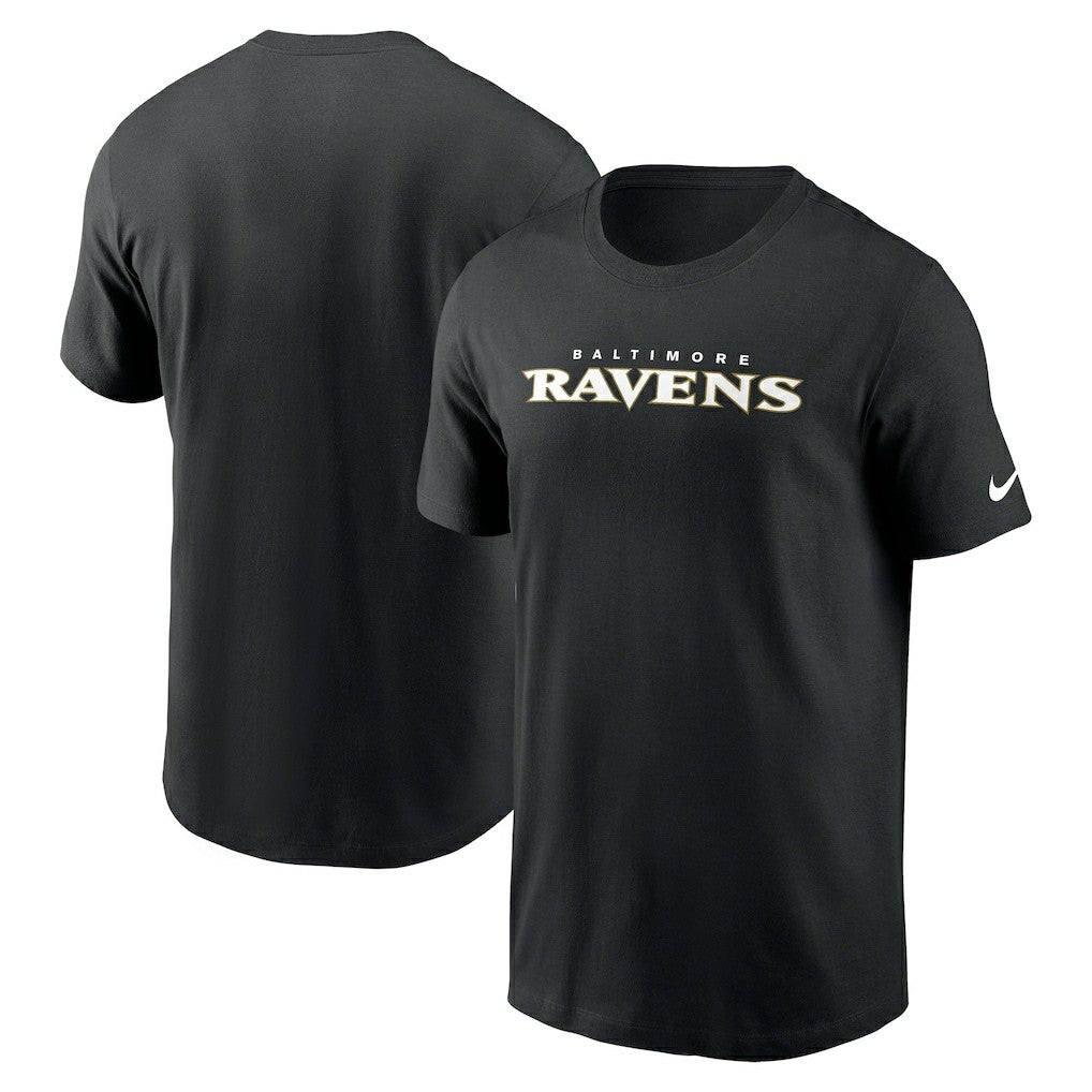 Primetime Wordmark Essential T-Shirt - Baltimore Ravens T-shirts