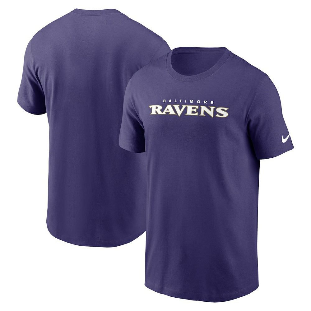 Primetime Wordmark Essential T-Shirt - Baltimore Ravens T-shirts