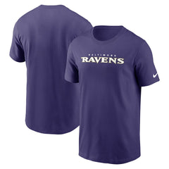 Primetime Wordmark Essential T-Shirt - Baltimore Ravens T-shirts
