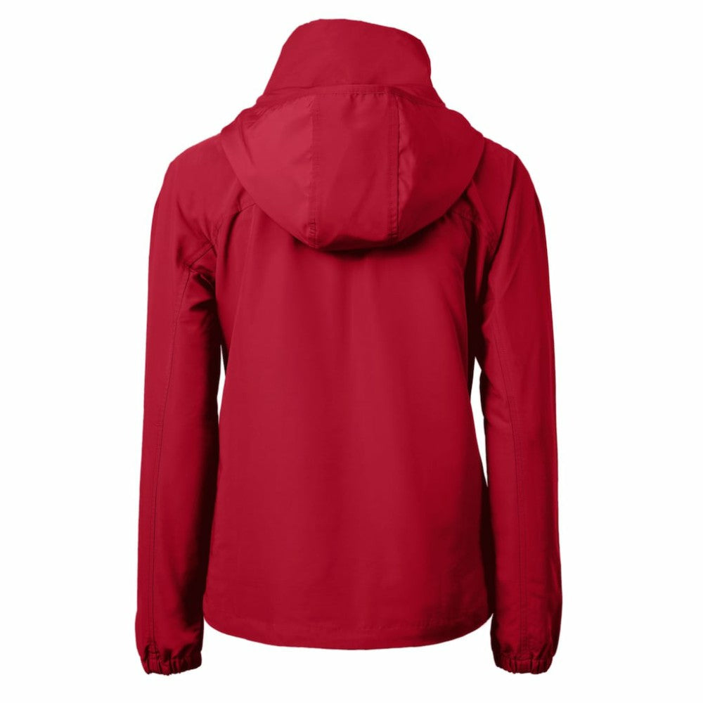 Red Minnesota Twins Cutter & Buck Women's Charter Eco Recycled Full-Zip Jacket