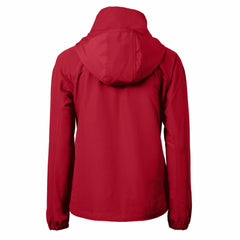 Red New York Mets Cutter & Buck Women's Charter Eco Recycled Full-Zip Jacket