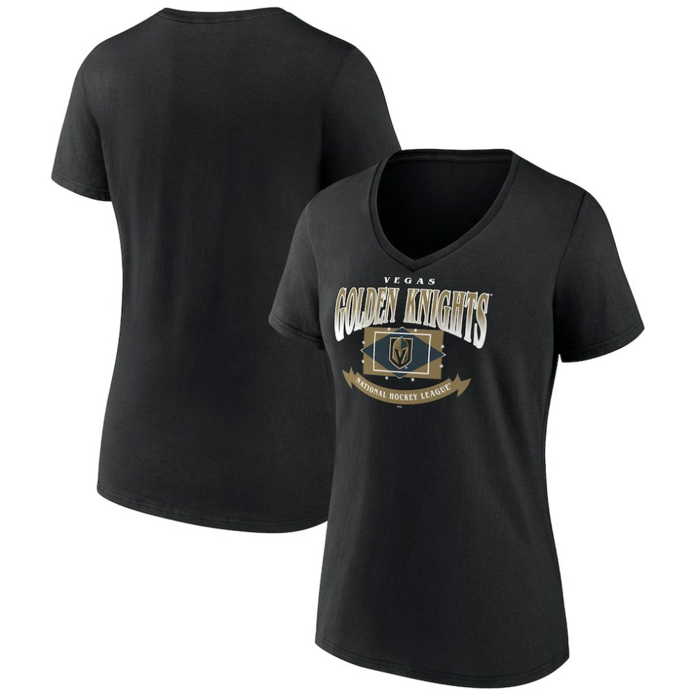 NHL Vegas Golden Knights Women's Slapshot V-Neck T-Shirt