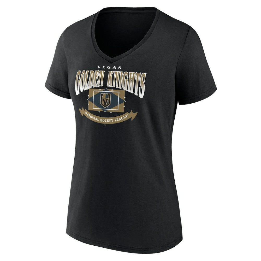 NHL Vegas Golden Knights Women's Slapshot V-Neck T-Shirt