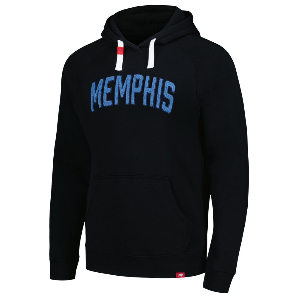 Memphis Grizzlies Sportiqe Unisex Chenille Olsen Tri-Blend Pullover Hoodie