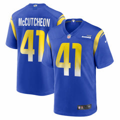 Cameron McCutcheon  Game Jersey - Los Angeles Rams Jerseys
