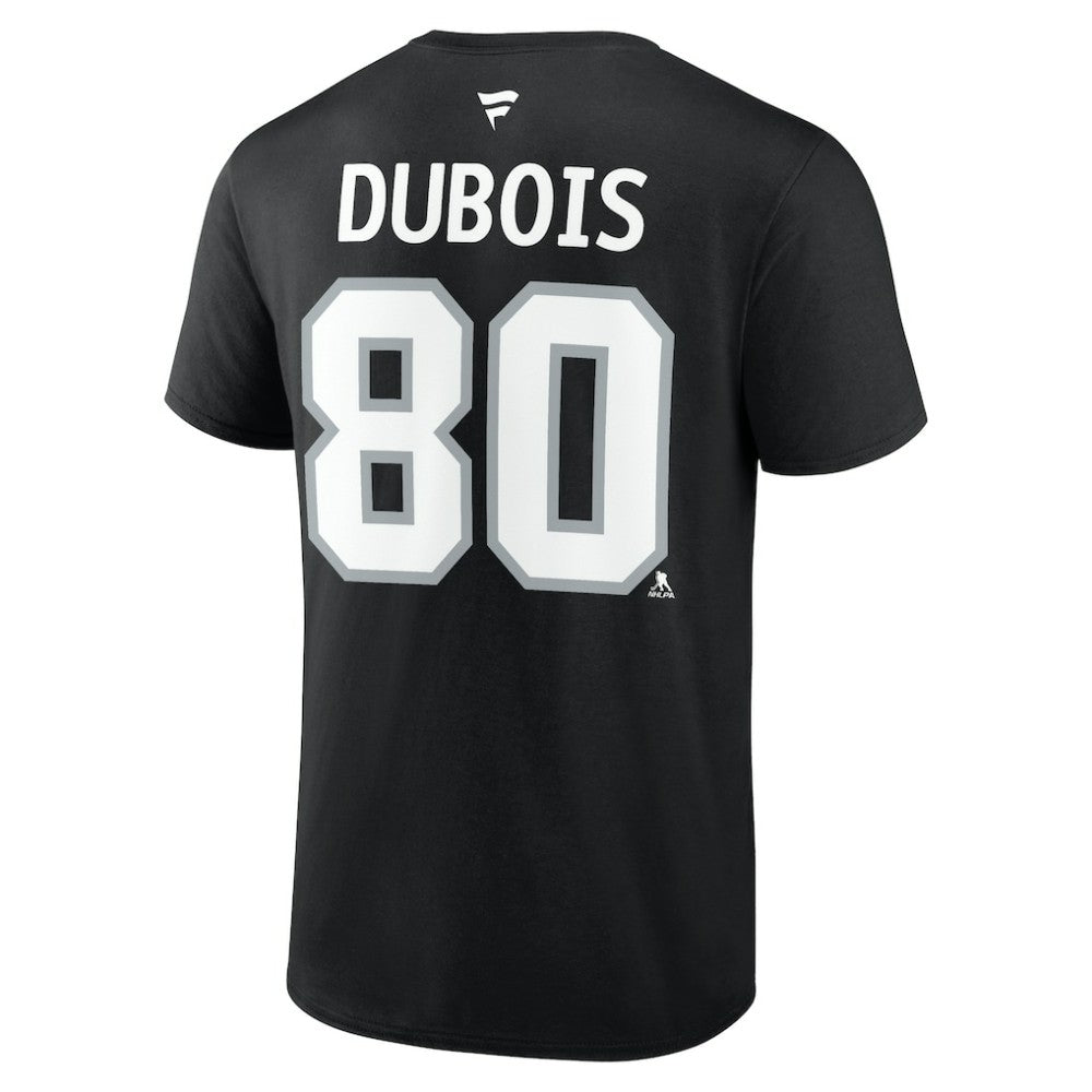NHL Pierre-Luc Dubois Los Angeles Kings Fanatics Authentic Stack Name & Number T-Shirt