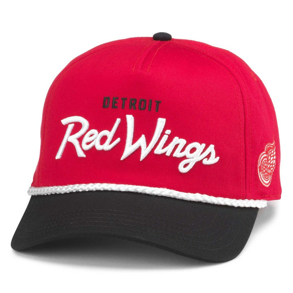 NHL Detroit Red Wings American Needle Roscoe Washed Twill Adjustable Hat