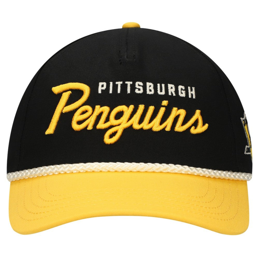 NHL Pittsburgh Penguins American Needle Roscoe Washed Twill Adjustable Hat