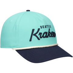NHL Seattle Kraken American Needle Roscoe Washed Twill Adjustable Hat