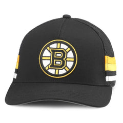 NHL Boston Bruins American Needle HotFoot Stripes Trucker Adjustable Hat