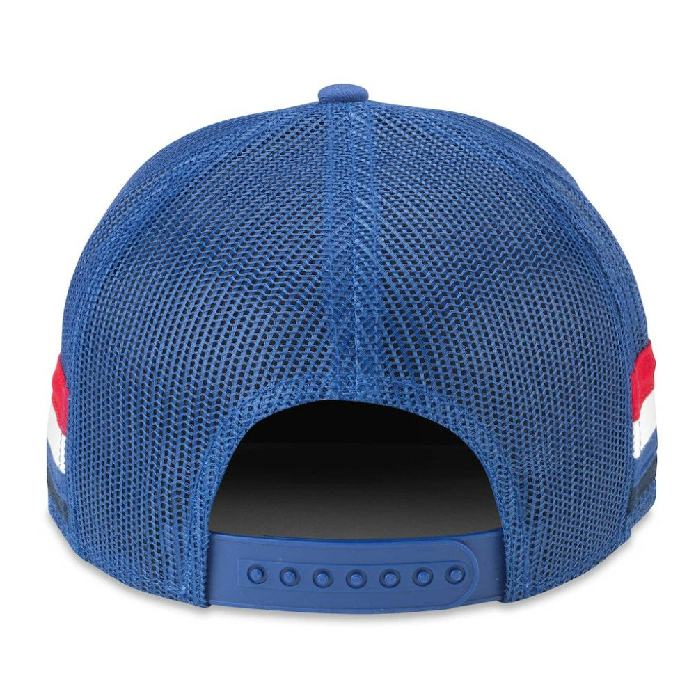 NHL New York Rangers American Needle HotFoot Stripes Trucker Adjustable Hat