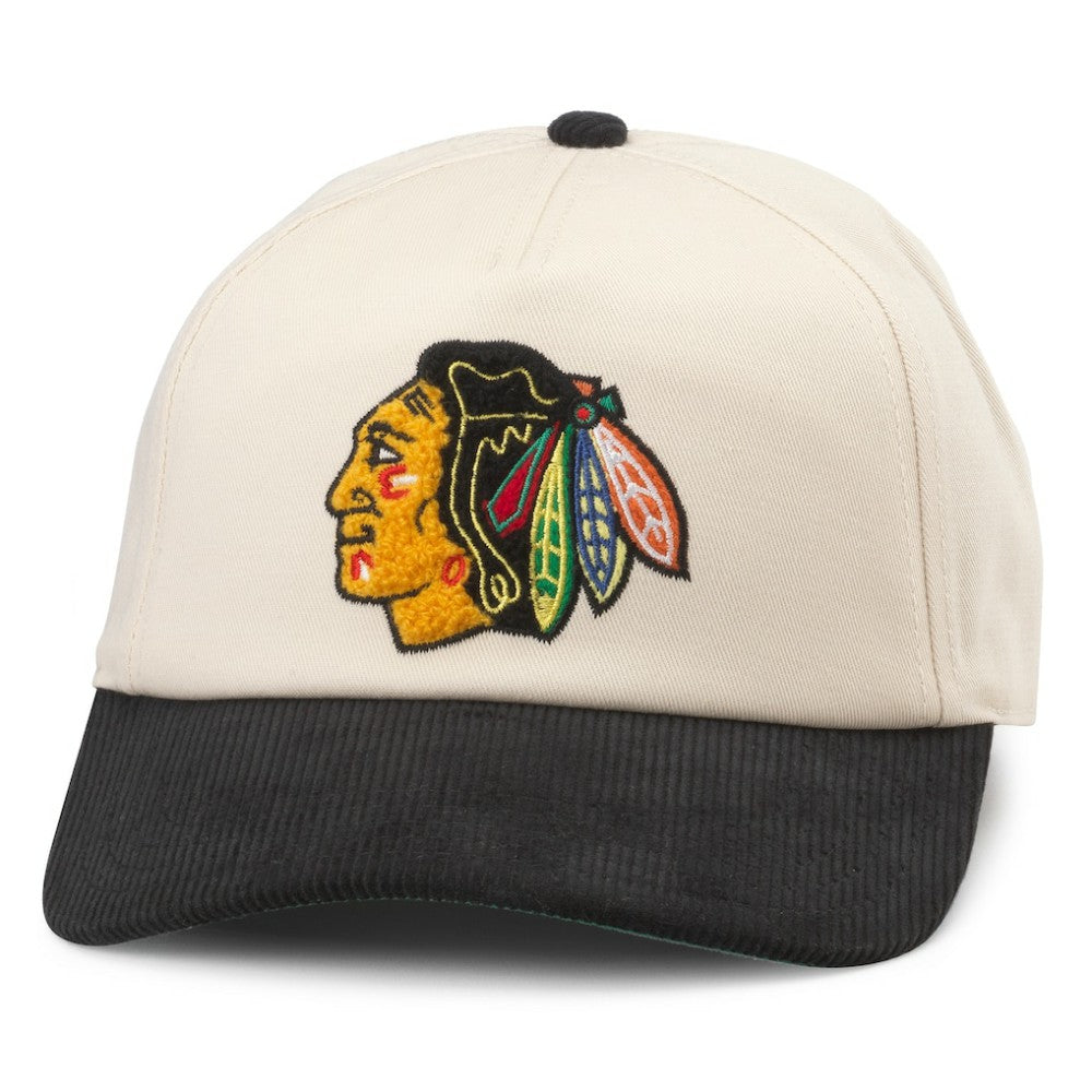 NHL Chicago Blackhawks American Needle Burnett Adjustable Hat